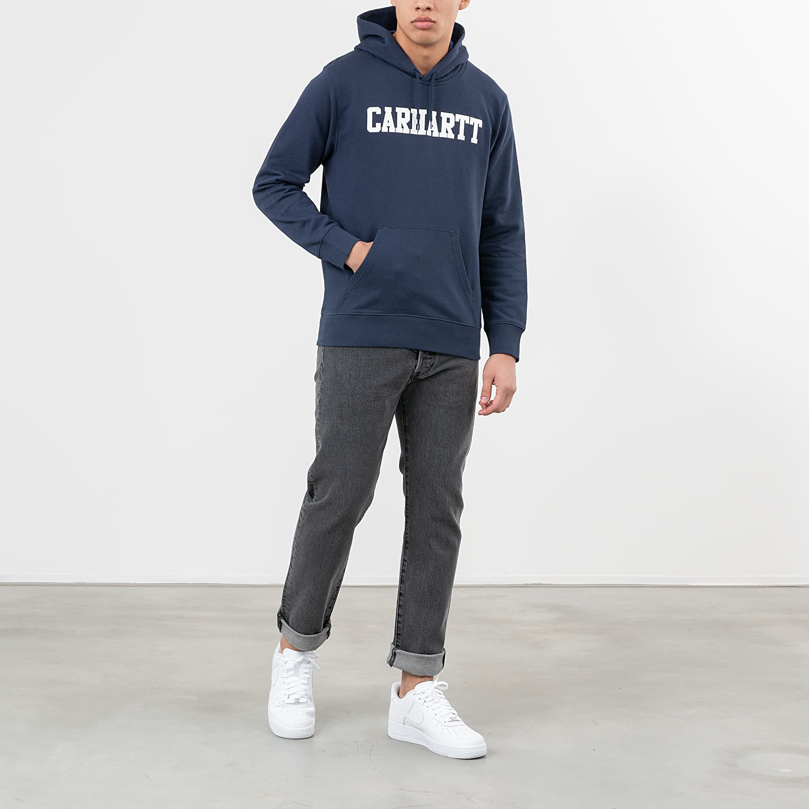 Hoodies and sweatshirts Carhartt WIP Hoodie Blue/ White