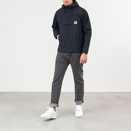 Carhartt Nimbus Pullover ブラック S Carhartt WIP Nimbus Pullover mens Black Windbreaker Anorak Jacket