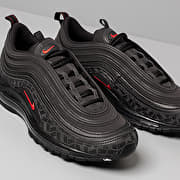 Scarpe uomo Nike Air Max 97 Black University Red Black Footshop