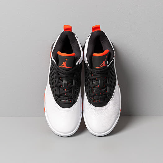 jordan maxin 200 white black team orange