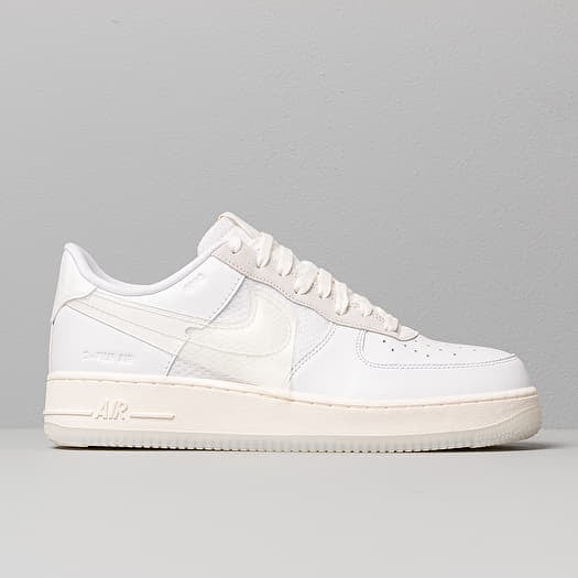 Air force 1 lv8 white shop sail  and  black