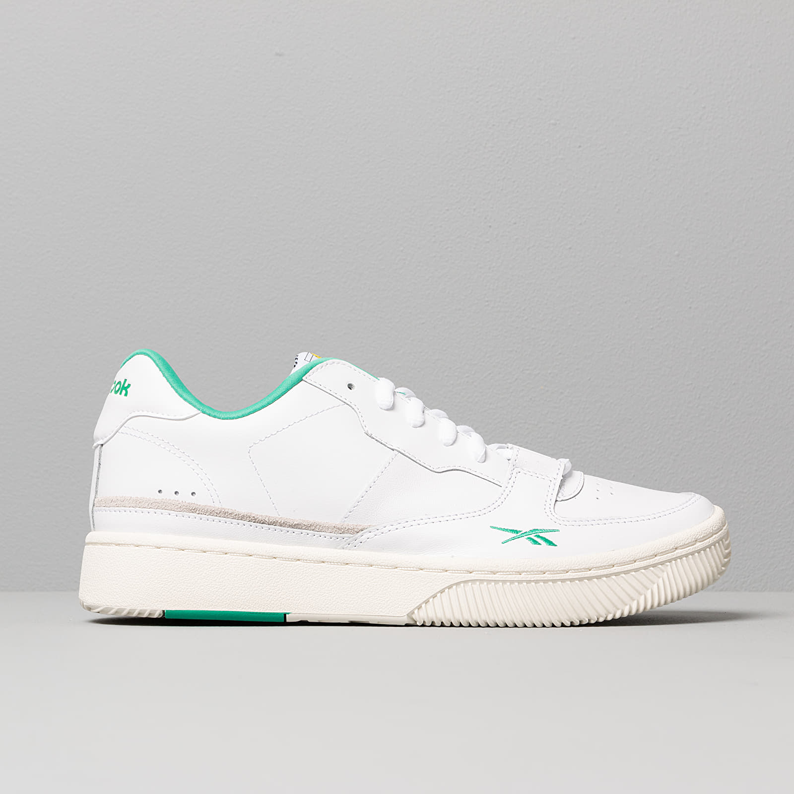 Men s shoes Reebok Dual Court White Chalk Emerald Footshop