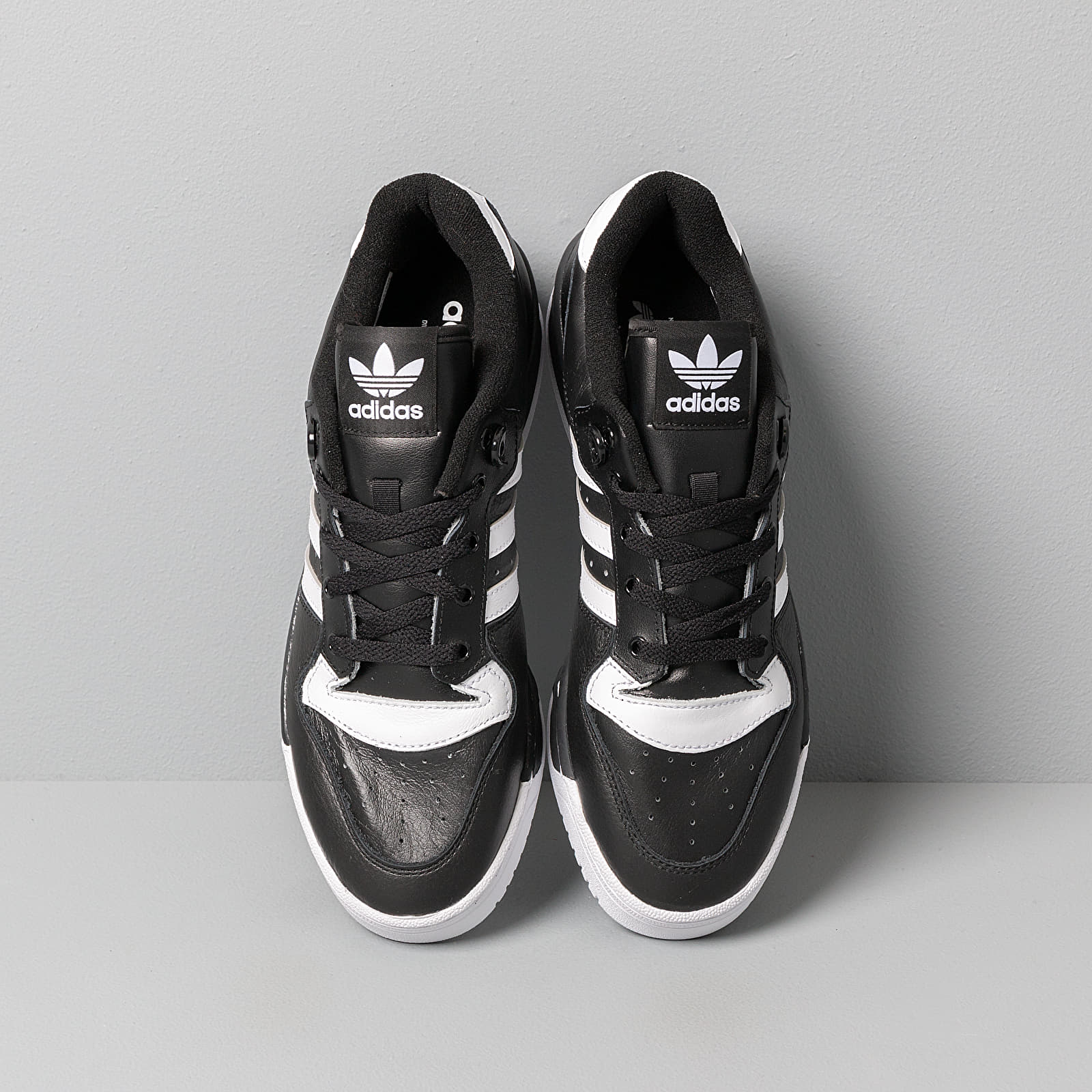 Men's shoes adidas Rivalry Low Core Black/ Ftw White/ Ftw White