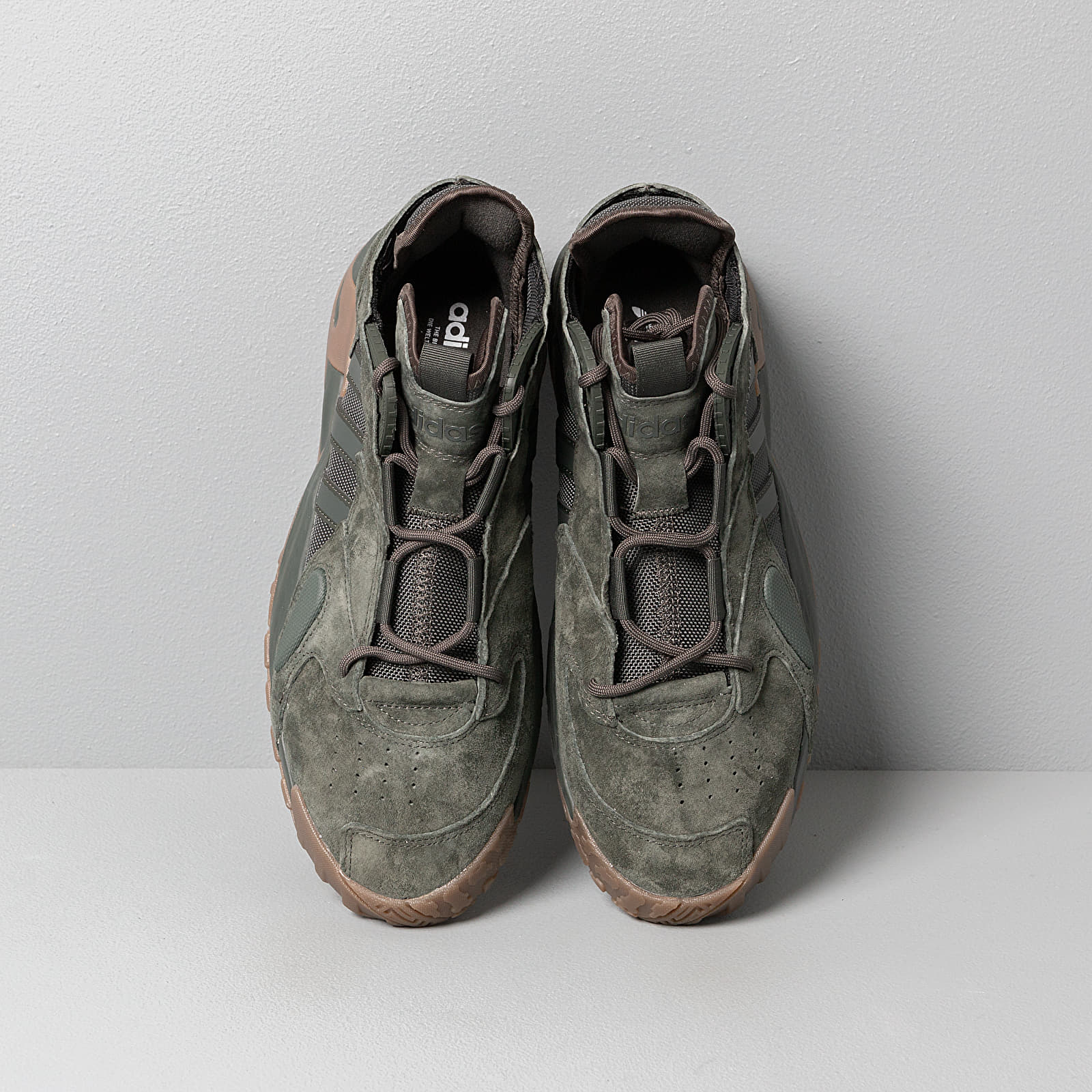 Herren Sneaker und Schuhe adidas Streetball Legend Army/ Gum45/ Ftw White