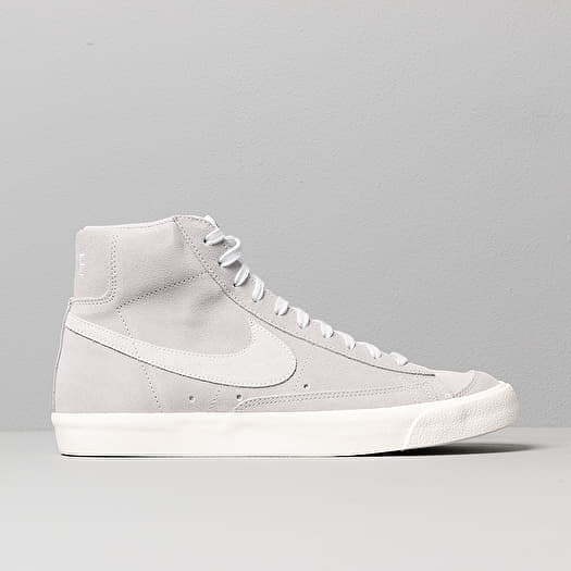 Men s shoes Nike Blazer Mid 77 Suede Wolf Grey Pure Platinum Sail Footshop