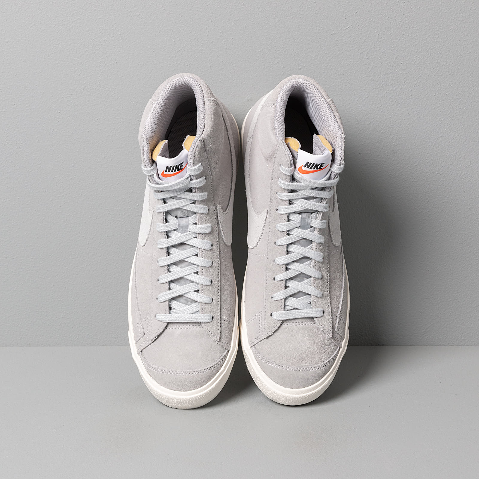 Men s shoes Nike Blazer Mid 77 Suede Wolf Grey Pure Platinum