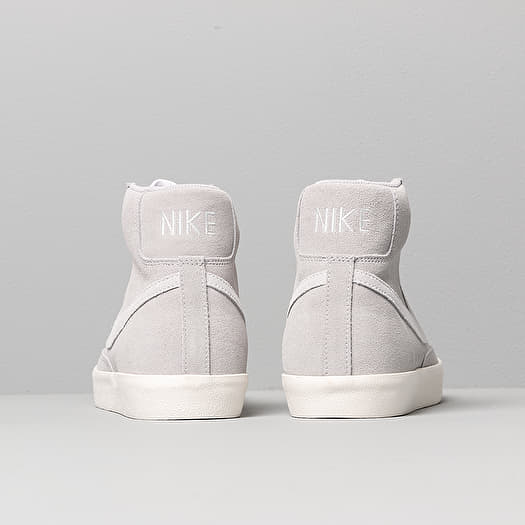 Men s shoes Nike Blazer Mid 77 Suede Wolf Grey Pure Platinum Sail Footshop