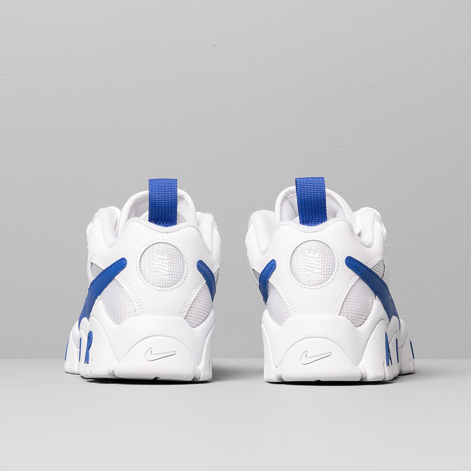 Men s shoes Nike Air Barrage Low White Hyper Blue Footshop