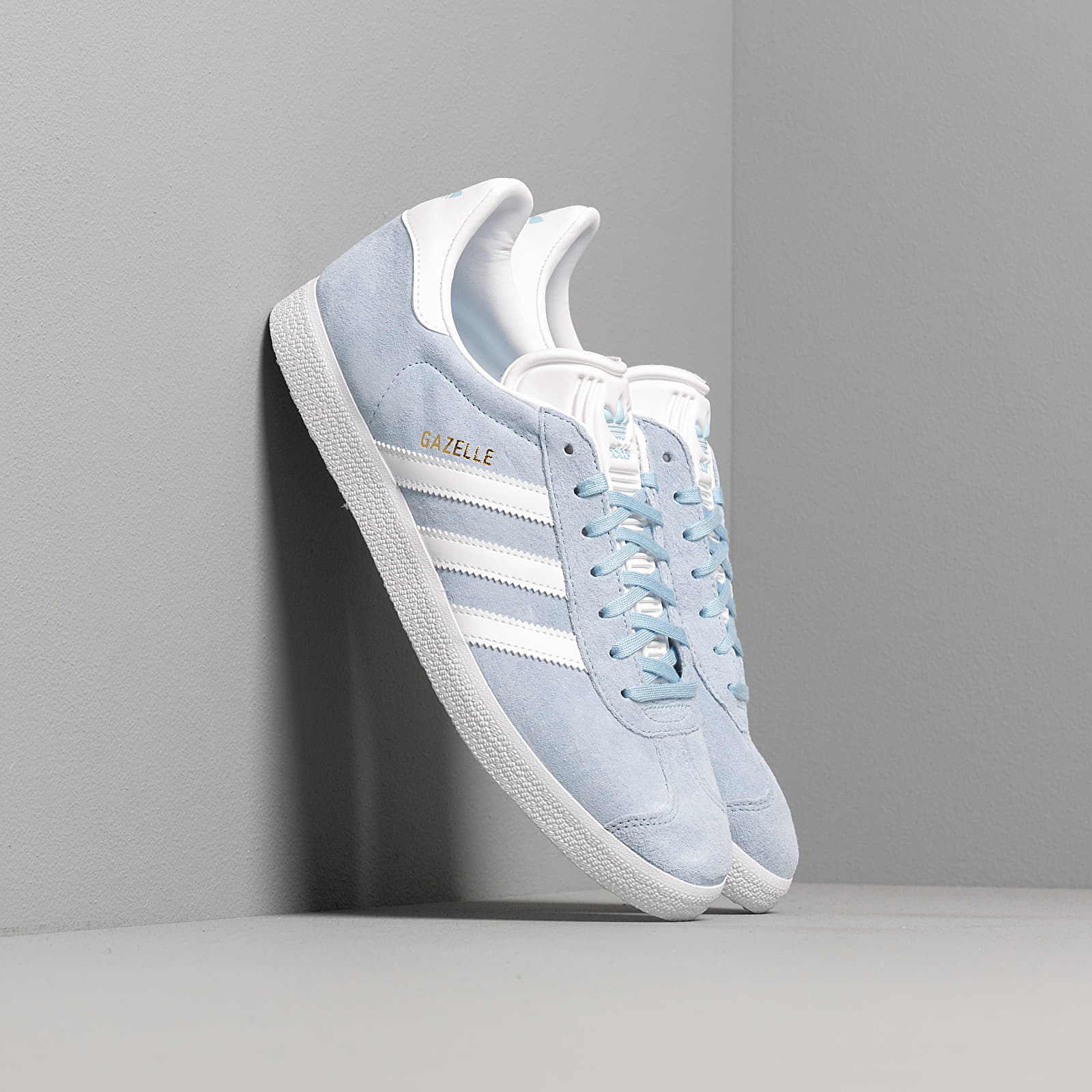 Chaussures et baskets homme adidas Gazelle Clear Sky/ Ftw White/ Gold Metalic