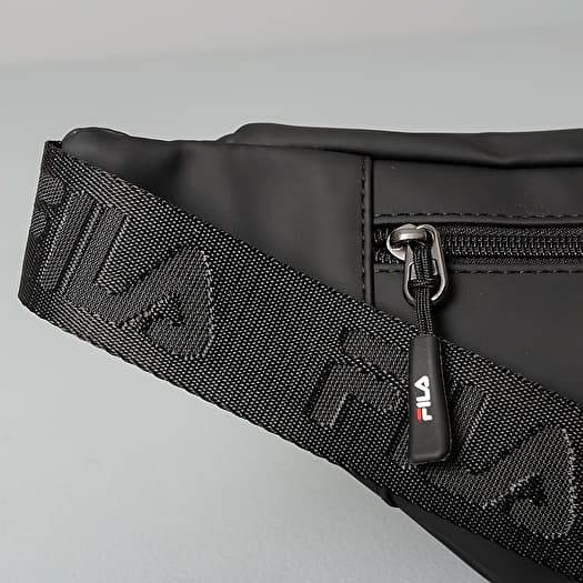 Fila waist bag slim black discount