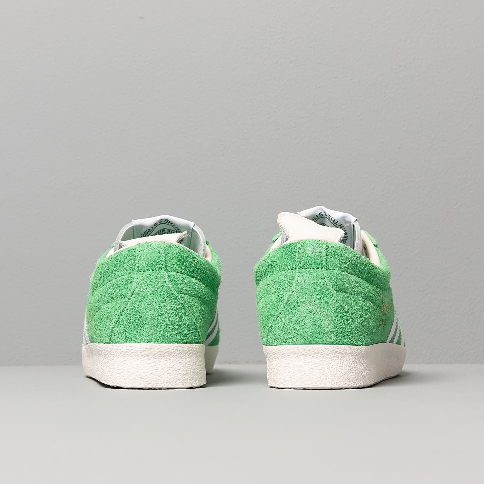 Men's shoes adidas Gazelle Vintage Semi Flash Green/ Cloud White/ Off White