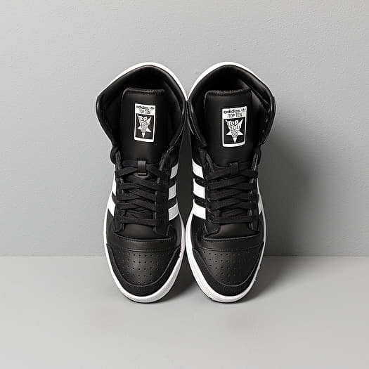 Men s shoes adidas Top Ten Hi Core Black Ftw White Core Black Footshop