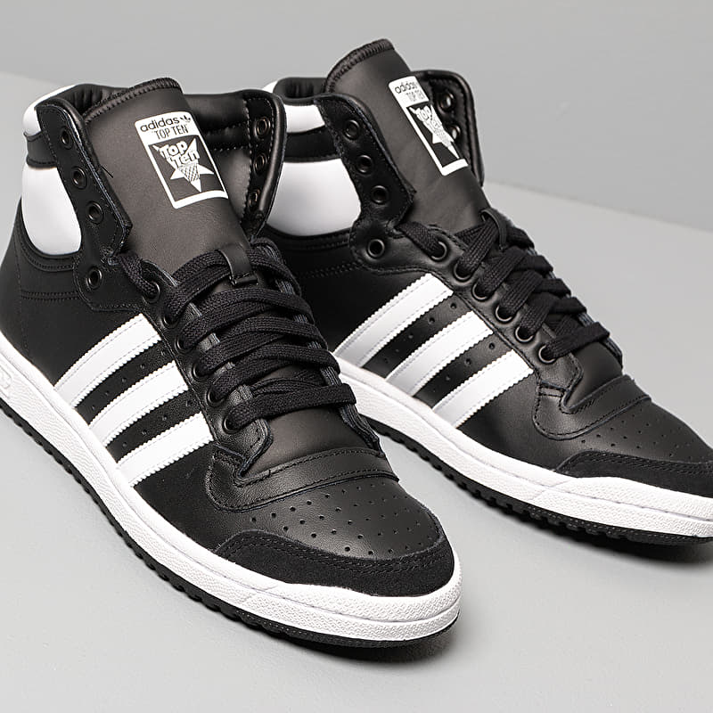 Adidas Originals Top Ten Hi Black White Mens Size 8 Retro Sneakers B27506 Shop adidas Top Ten High OG KK0186 black | SNIPES USA main image 2