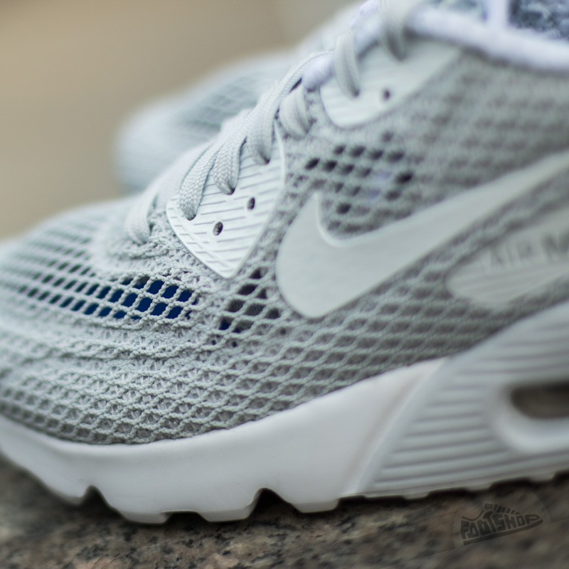 Herren Sneaker und Schuhe Nike Air Max 90 Ultra BR Plus QS Pure Platinum White Footshop