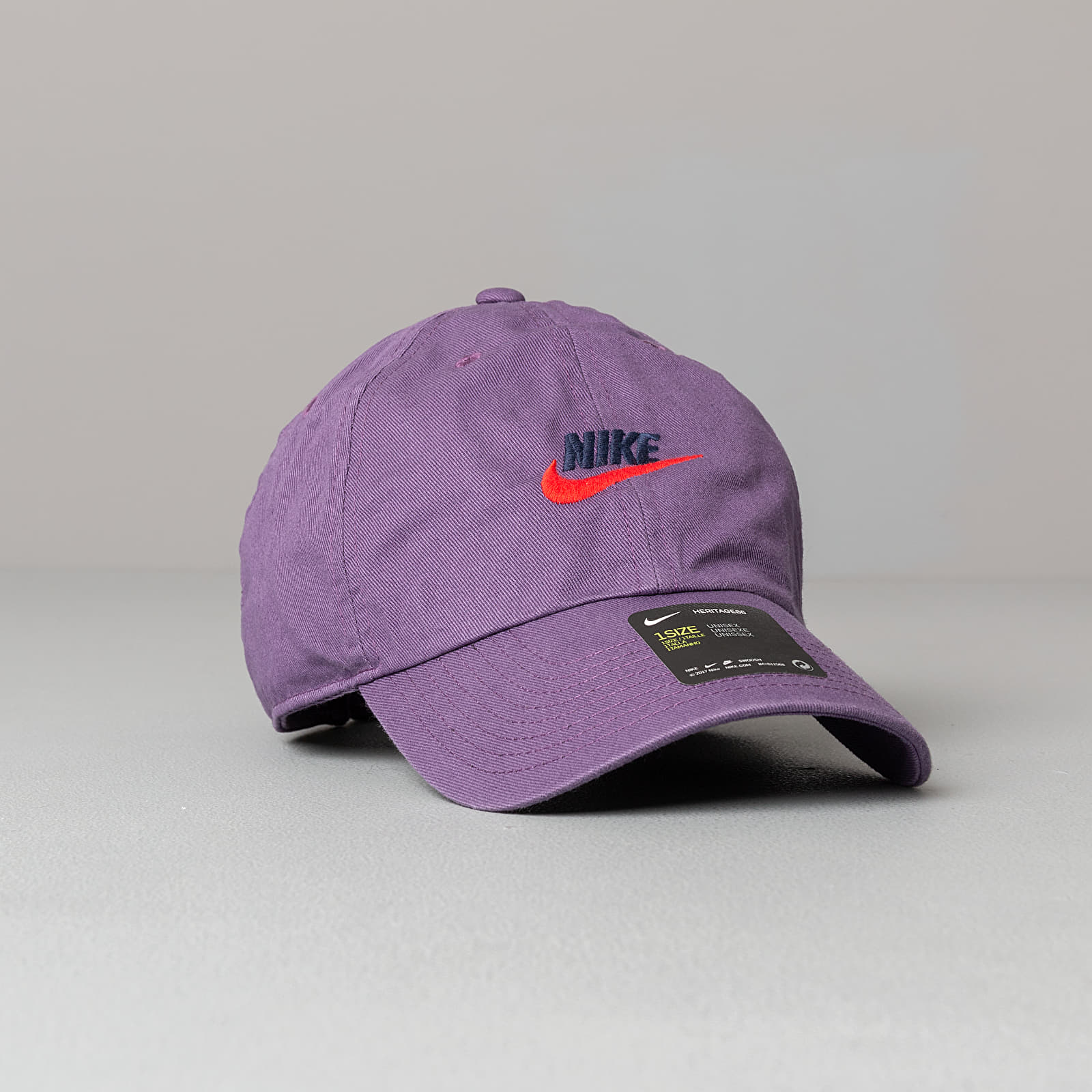 Caps Nike Sportswear Heritage 86 Futura Wash Cap Gravity Purple Footshop