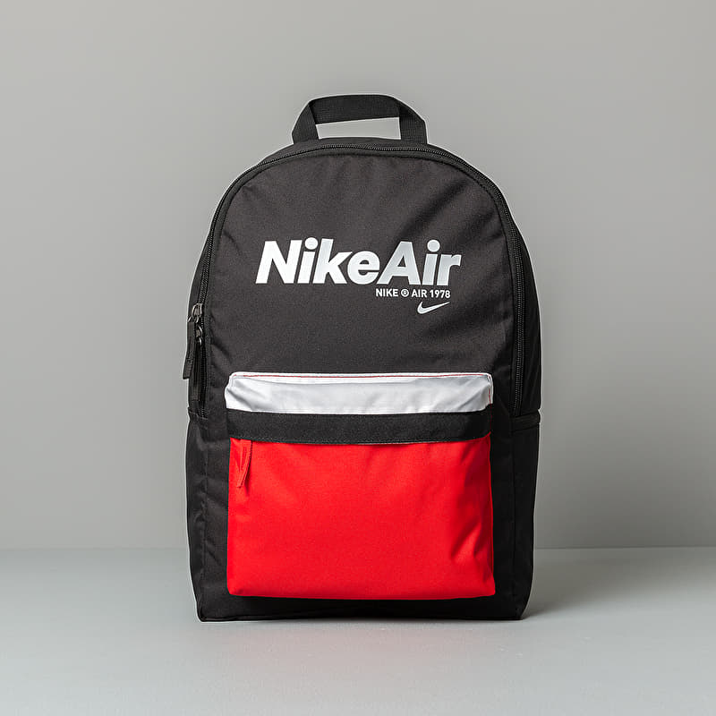 nike air heritage 2.0 graphic backpack red ensures quick access to smaller essentials Nike Heritage 2.0 Nike Air