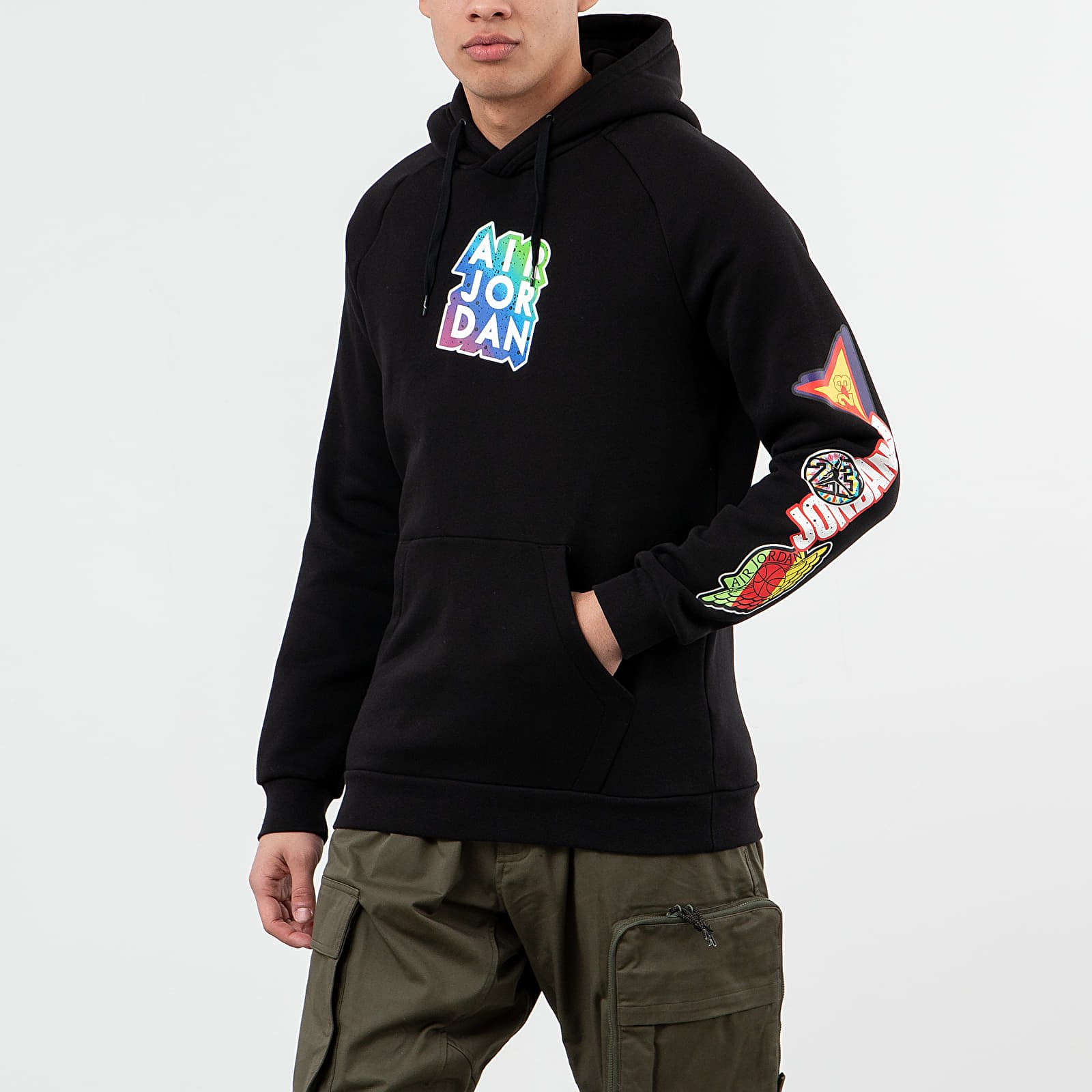 Jordan sticker pullover 2025 hoodie
