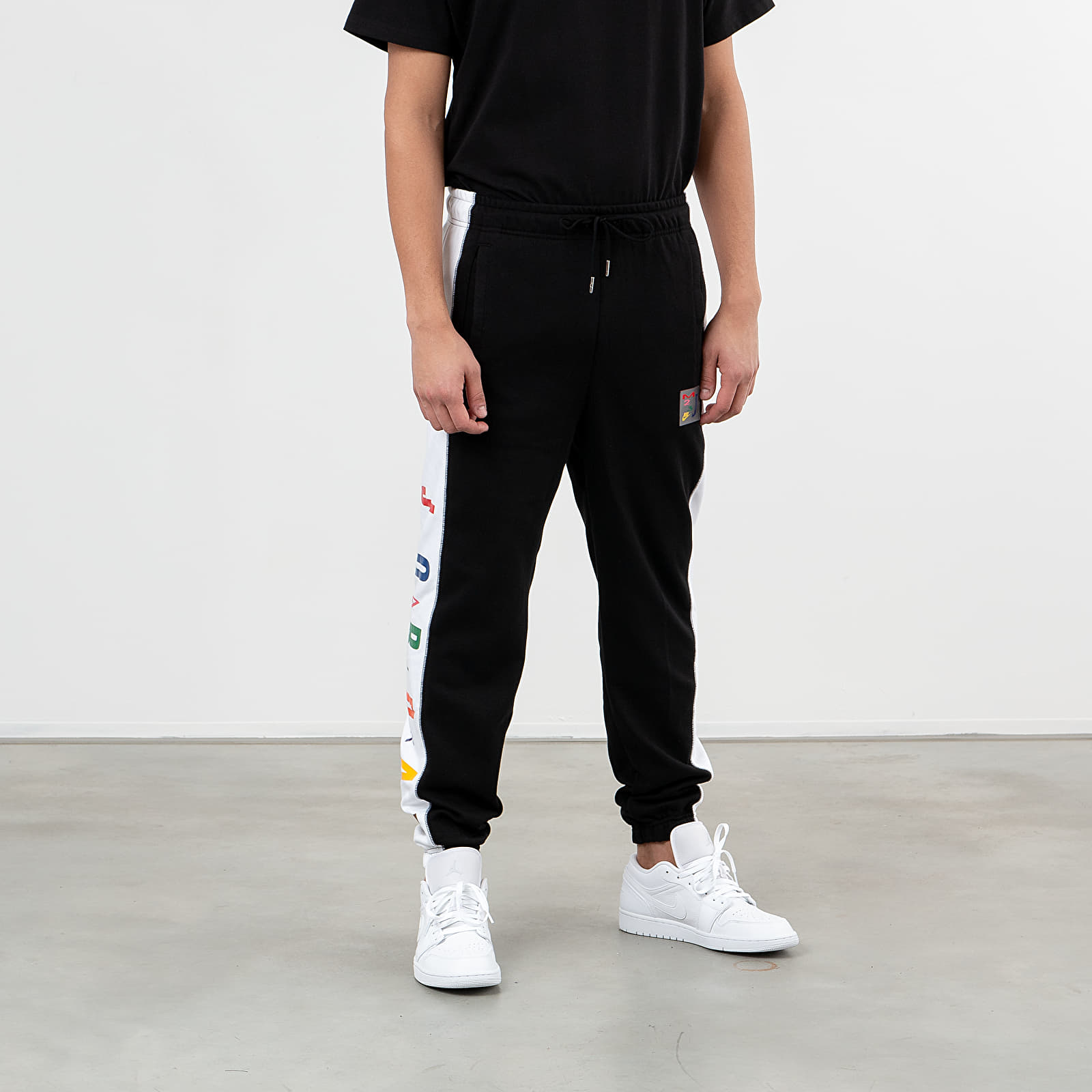 Pantaloni Jordan Sport DNA Hybrid Pants Black/ White/ Multi Color