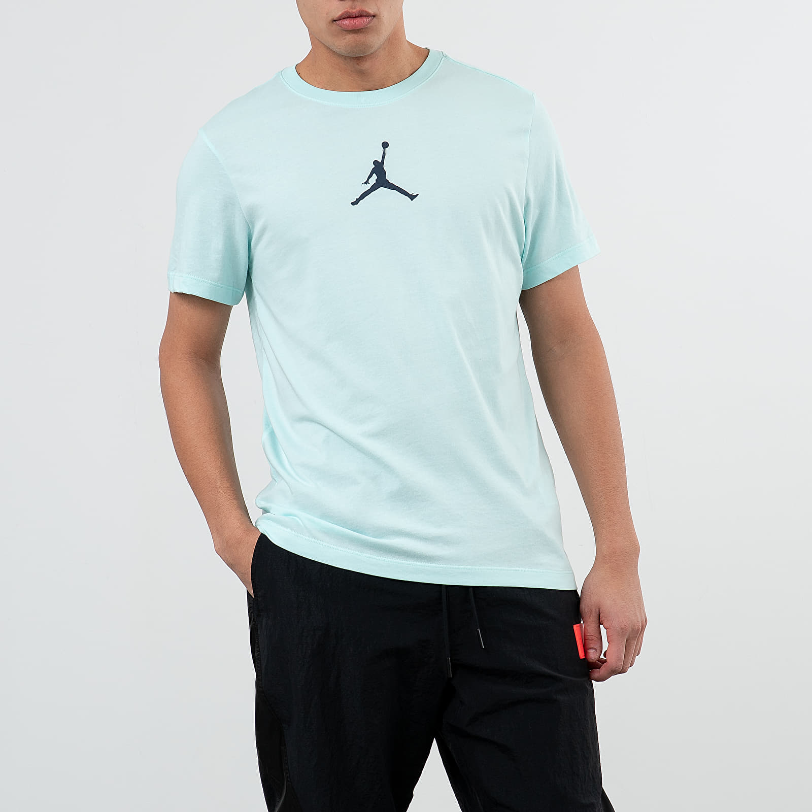 Tricouri  Jordan Jumpman DFCT Tee Teal Tint/ Midnight Navy