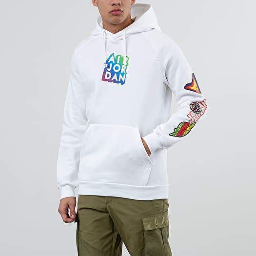 Jordan sticker pullover hoodie outlet