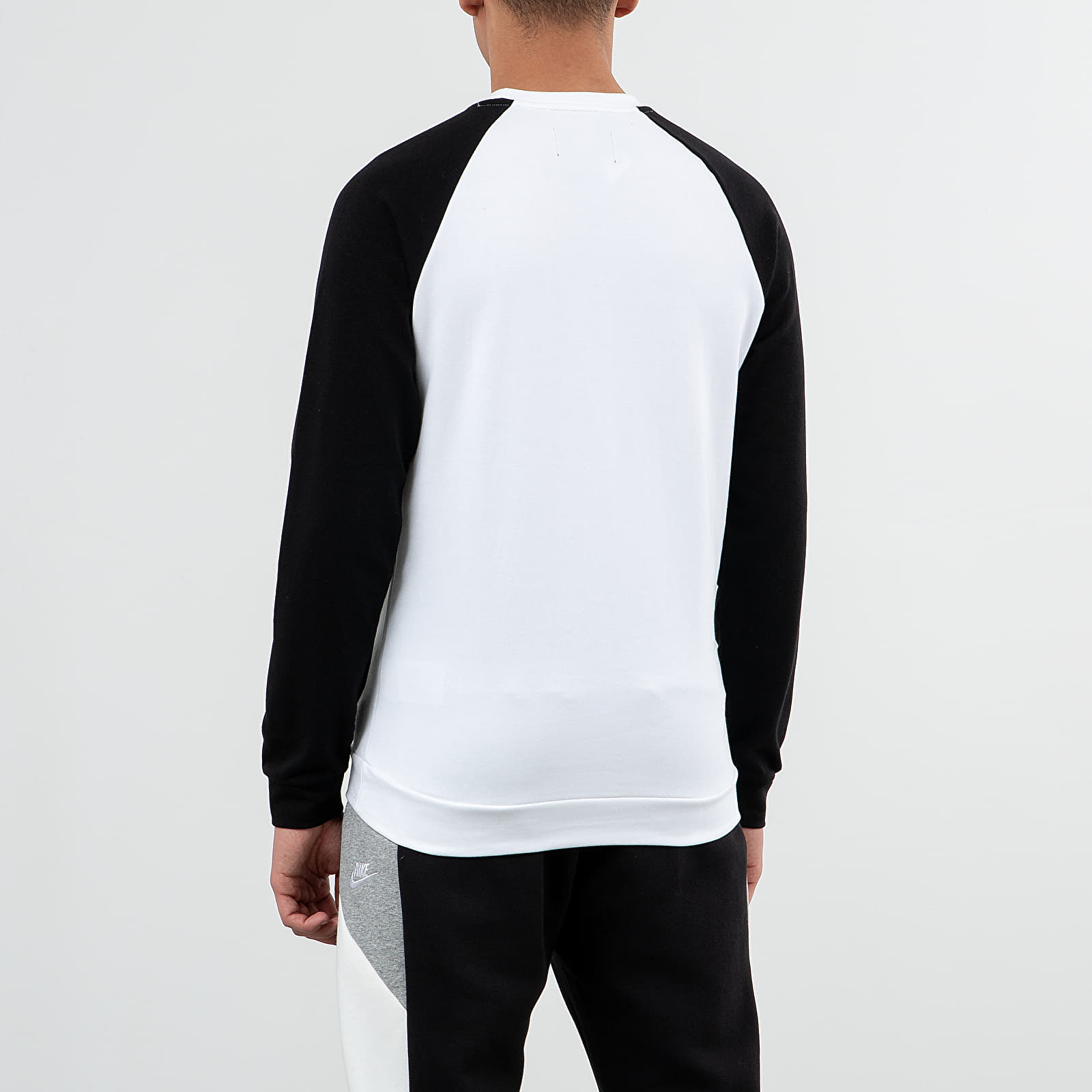 Felpe Jordan Jumpman Classics Fleece Crewneck White/ Black