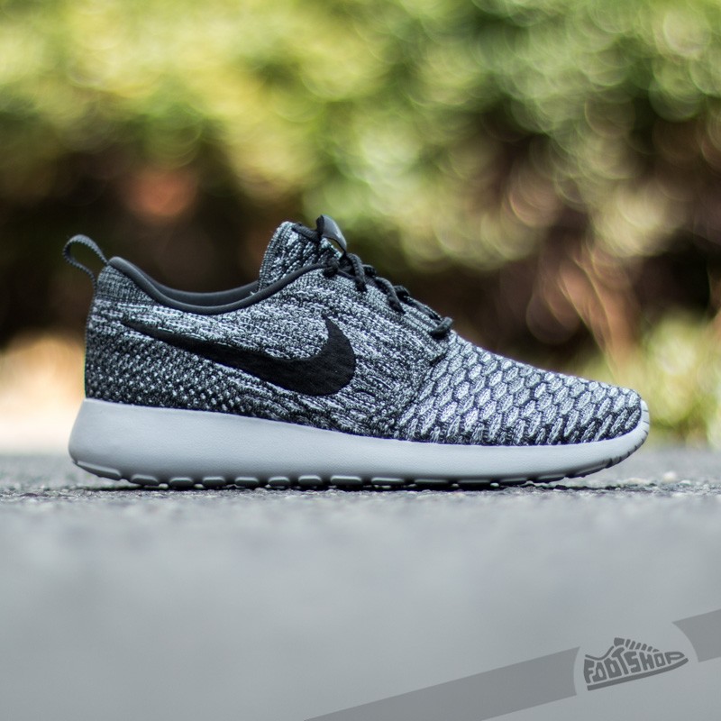 Women's shoes Nike Wmns Roshe One Flyknit Cool Grey/Black-Wolf Grey-White