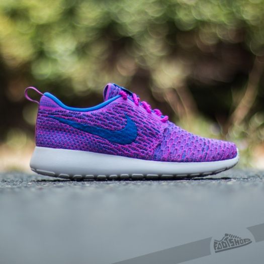 Nike roshe one flyknit mujer purpura online