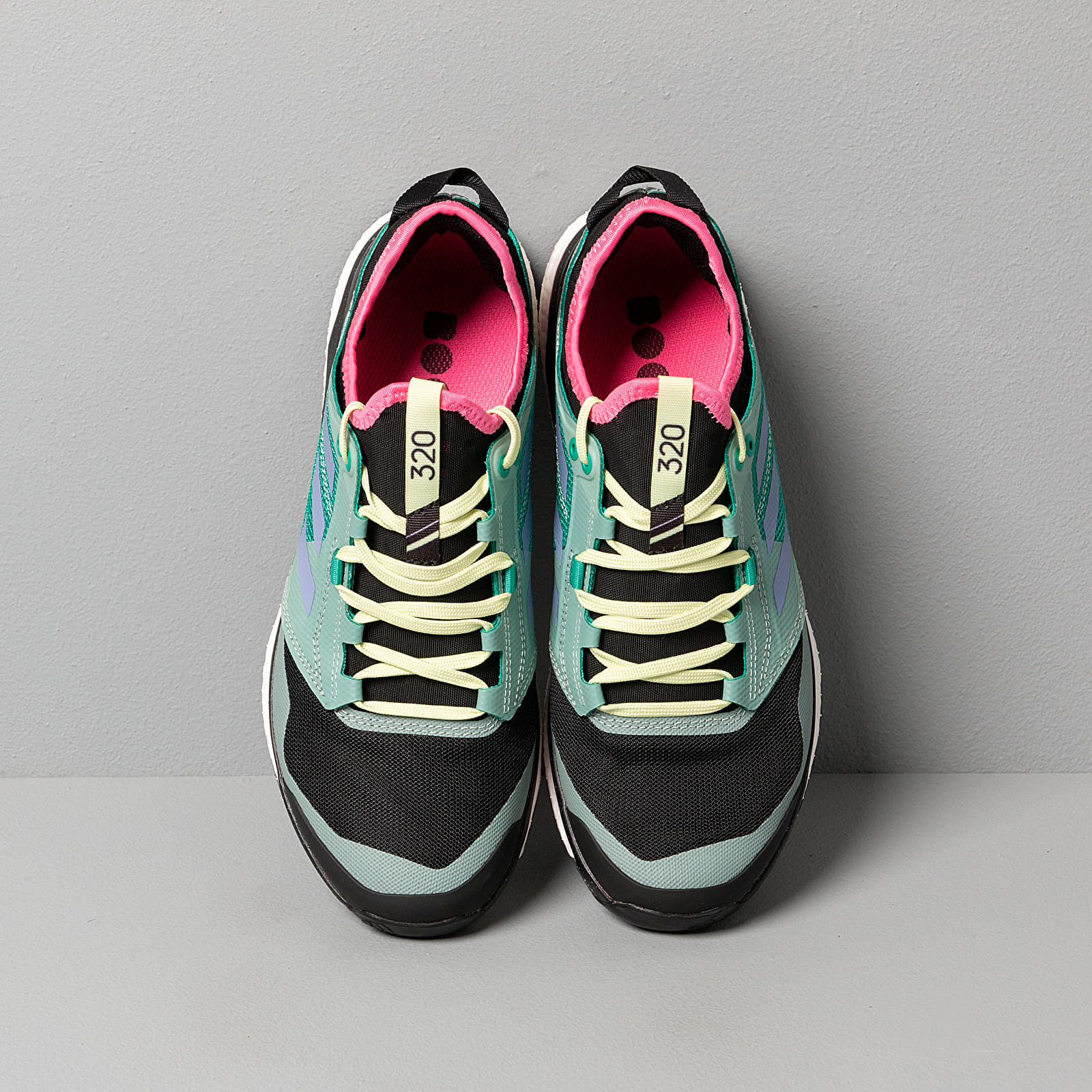 Pánské tenisky a boty adidas Terrex Agravic XT Core Black/ Light Purple/ Glow Green