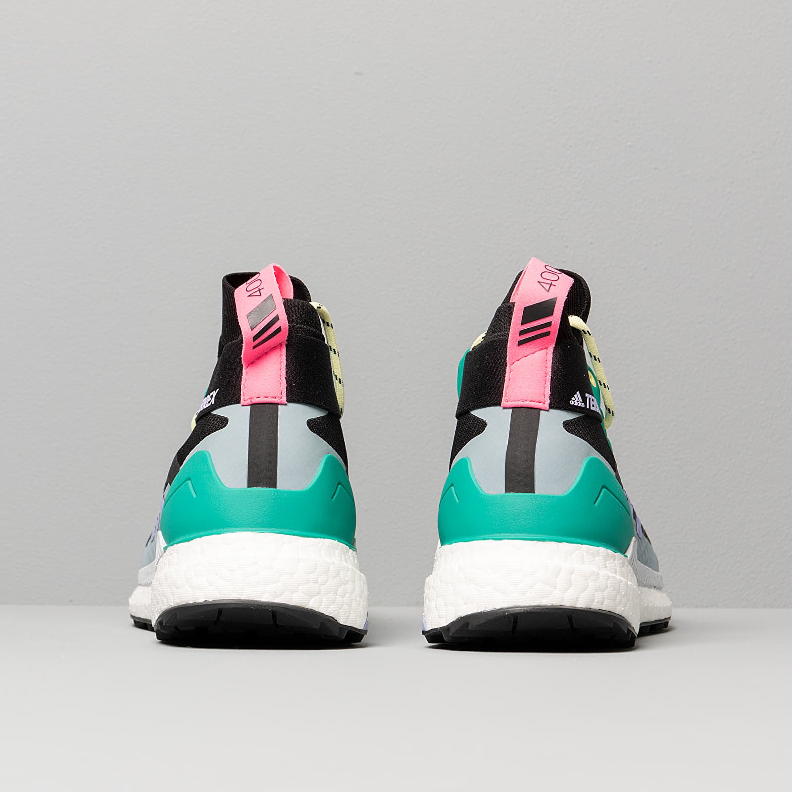 Moški čevlji adidas Terrex Free Hiker Core Black/ Light Purple/ Glow Green