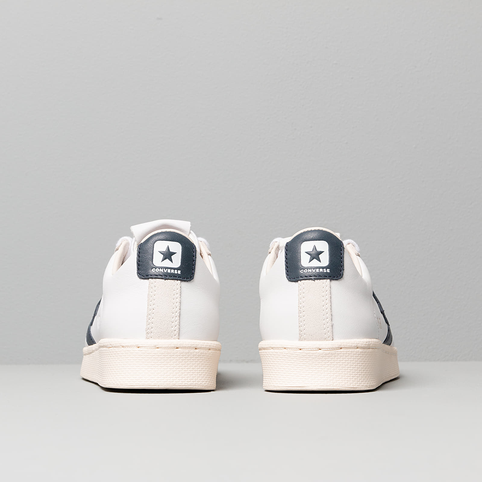 Men s shoes Converse Pro Leather OG OX White Obsidian Egret