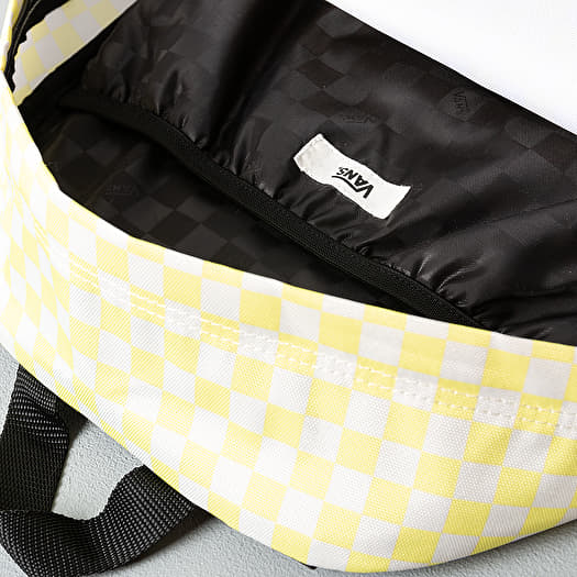 Vans realm outlet sunflower checkerboard backpack