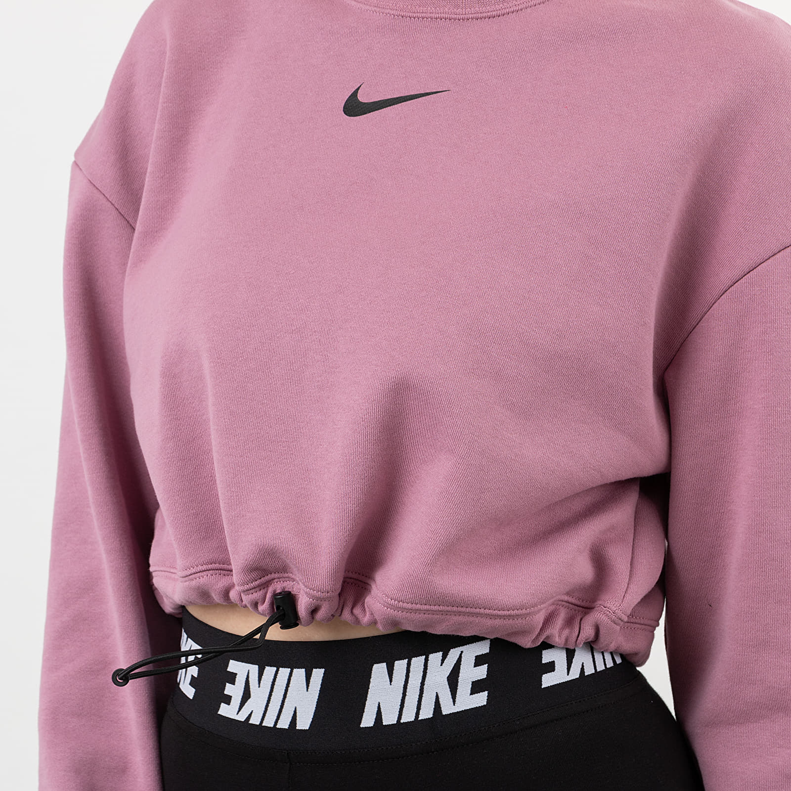 Hoodies and sweatshirts Nike Sportswear Swoosh FT Crewneck Plum
