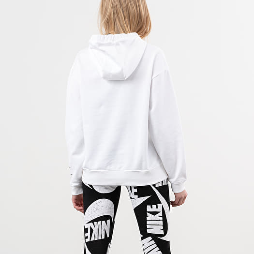 Hoodies and sweatshirts Nike Sportswear Swoosh Hoodie White/ Black - Main Image