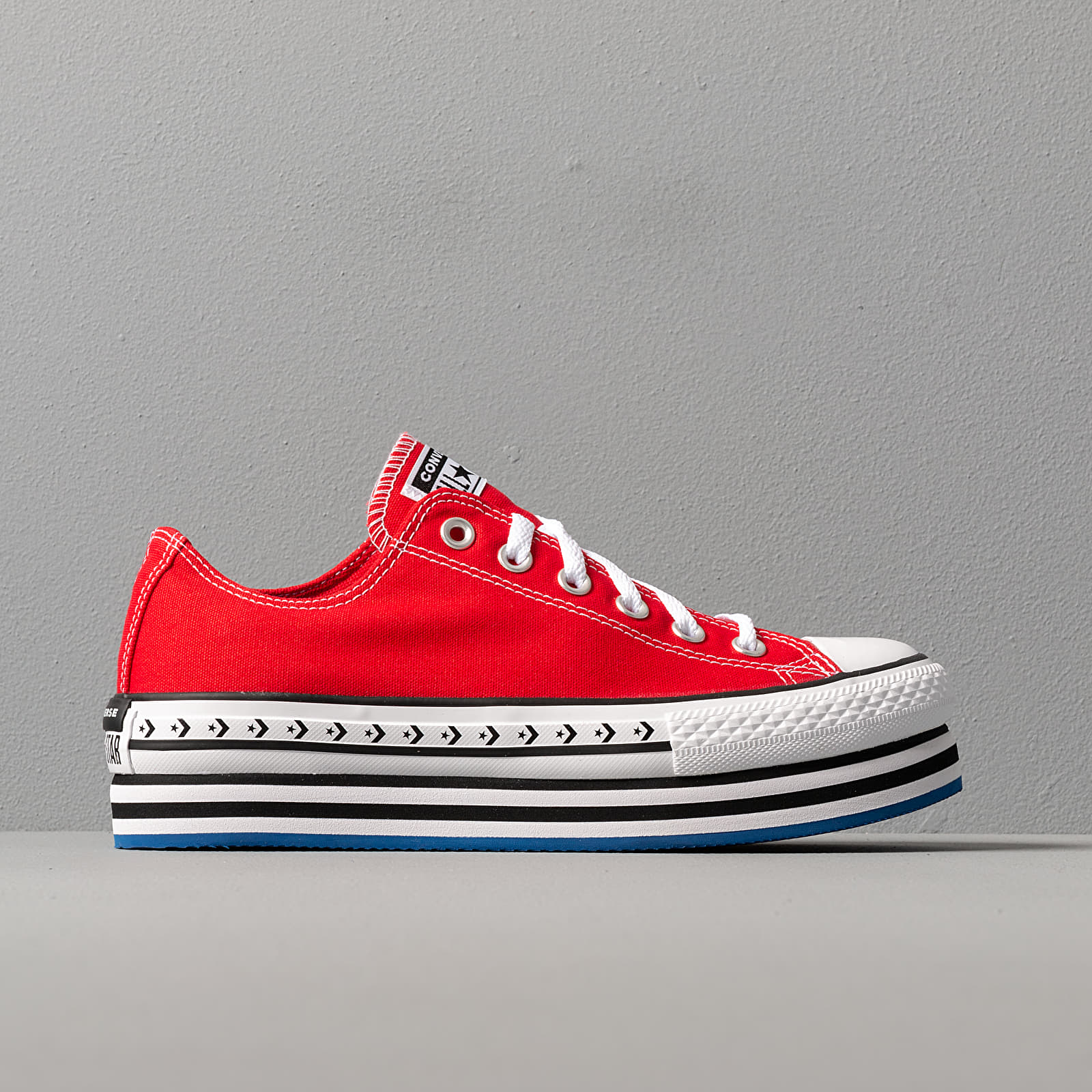 Platform red converse discount