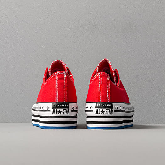 All star rosse platform shop