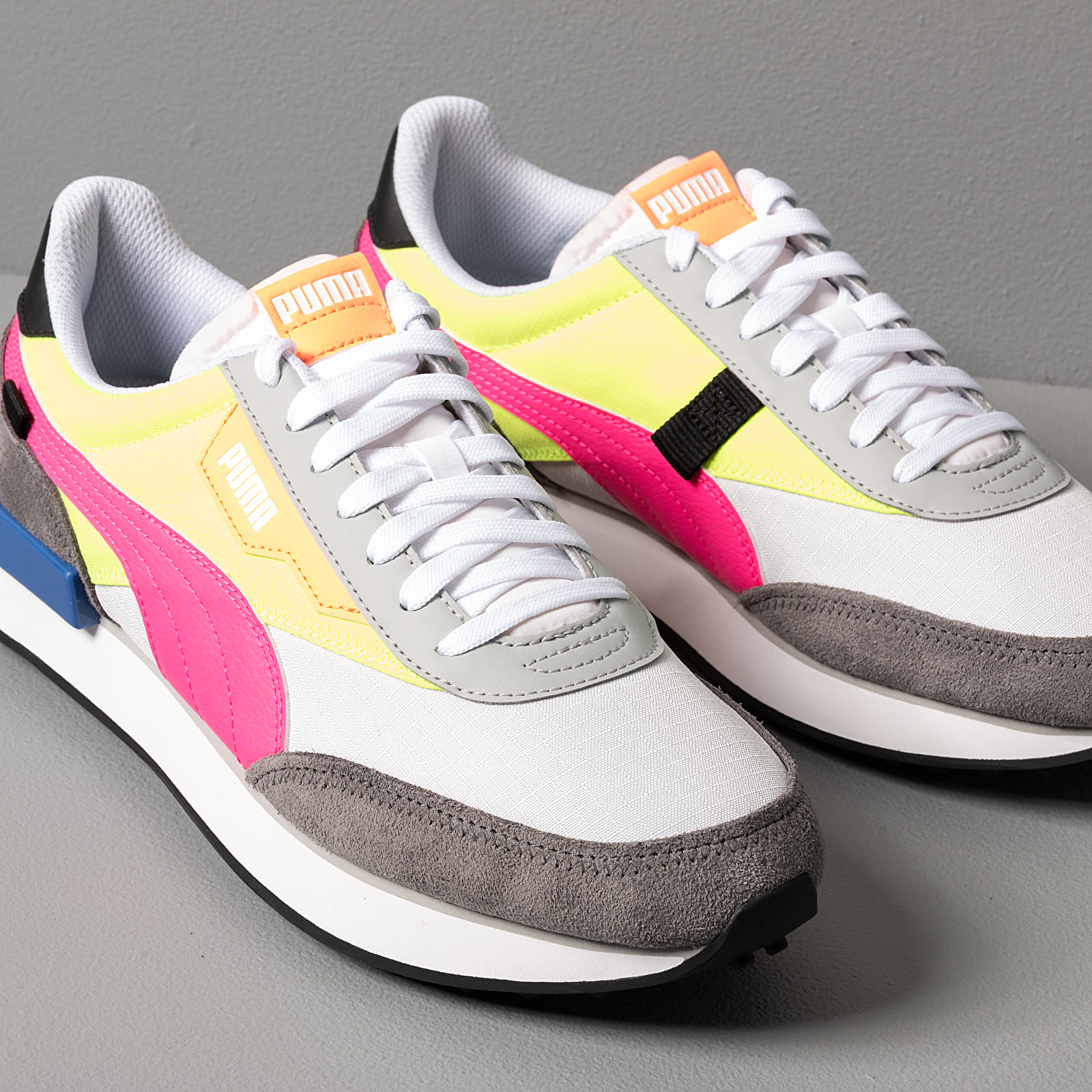 Ανδρικά παπούτσια Puma Future Rider Play On Puma White-Castlerock-Yellow Al