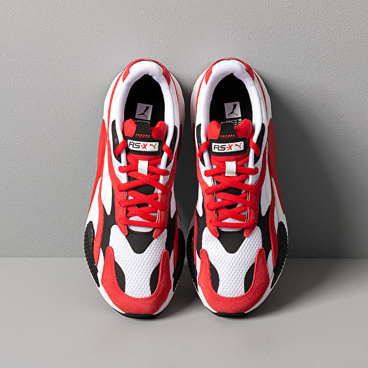 Men s shoes Puma RS X Super Puma White High Risk Red Footshop