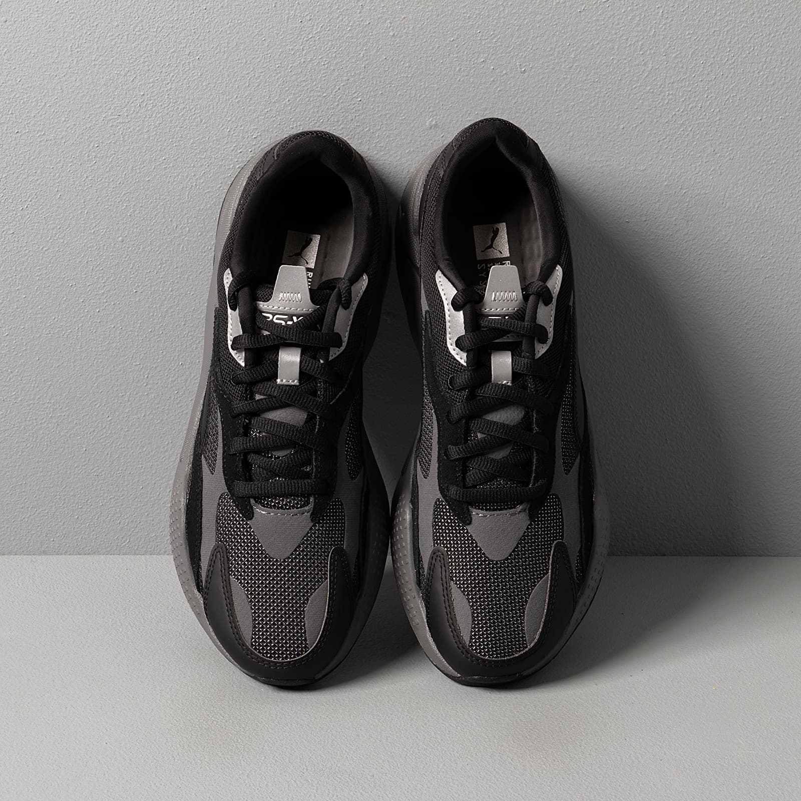 Men s shoes Puma RS X Puzzle Puma Black Castlerock Footshop