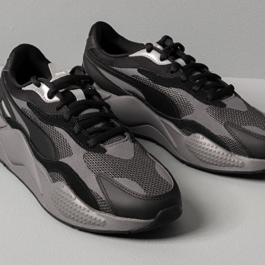 Men s shoes Puma RS X Puzzle Puma Black Castlerock Footshop