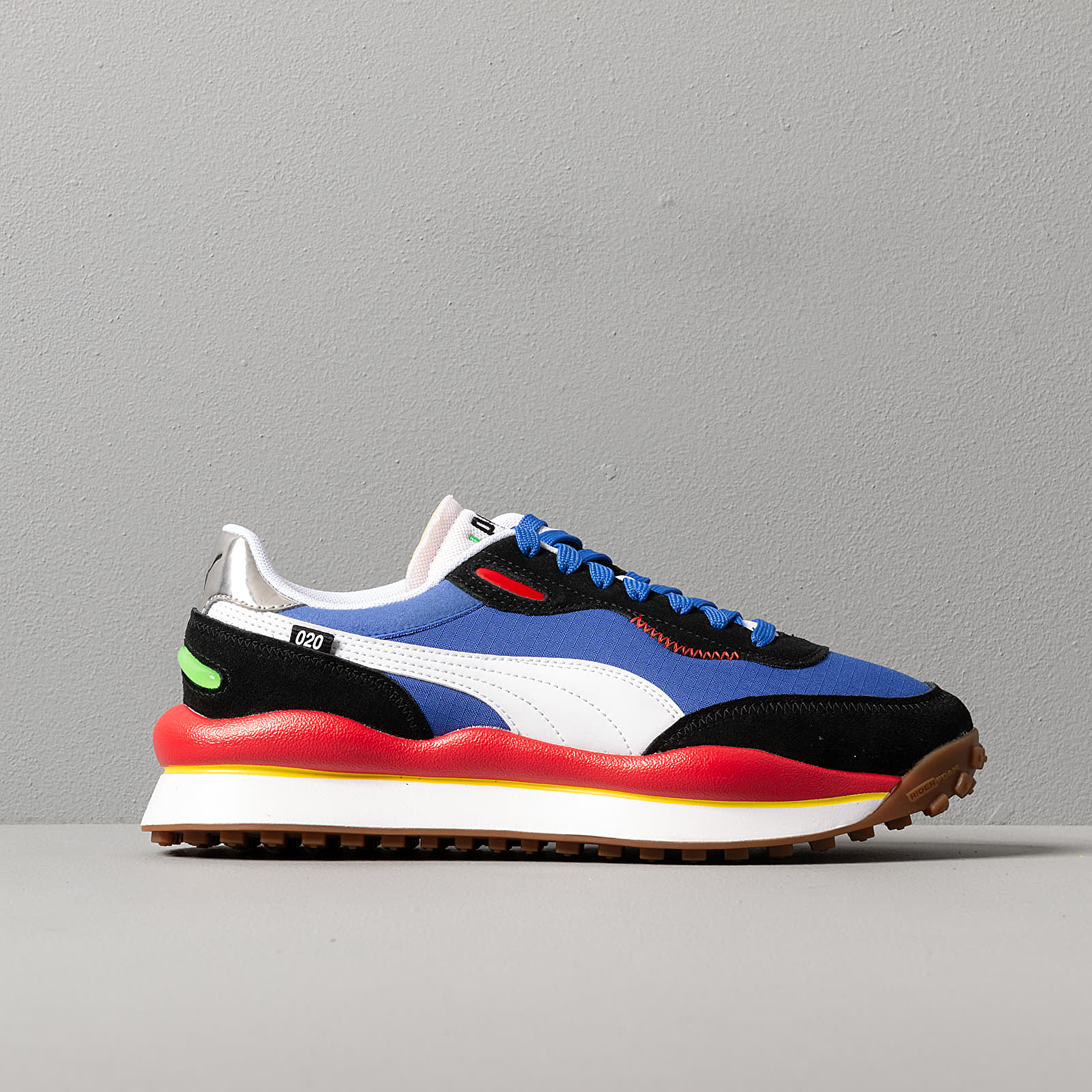 Zapatillas Hombre Puma Style Rider Play On Daz Blue-Puma Black-Hgh Rsk Red