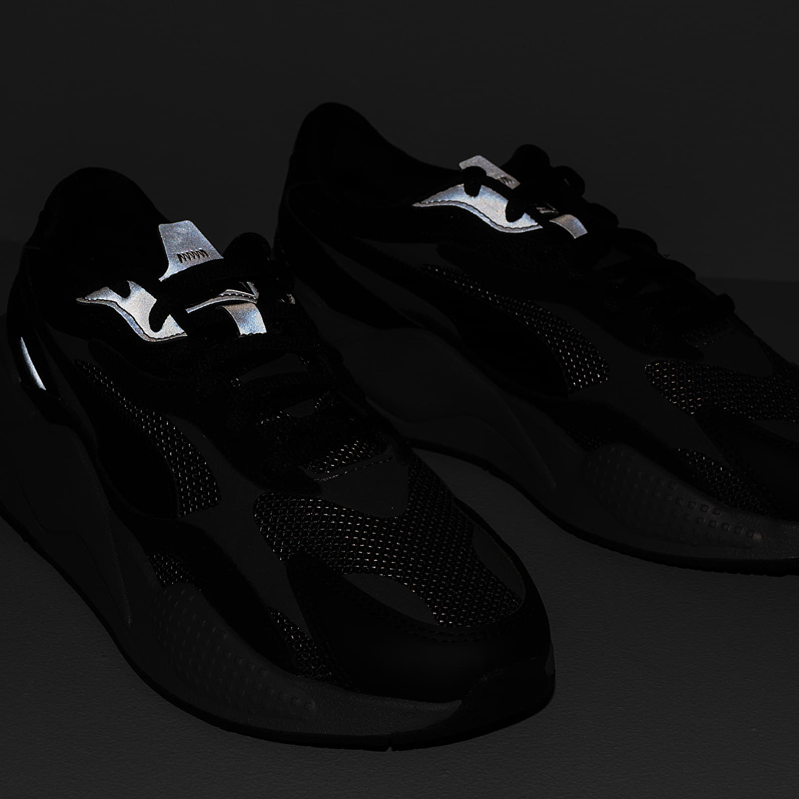 Puma rsx noir new arrivals