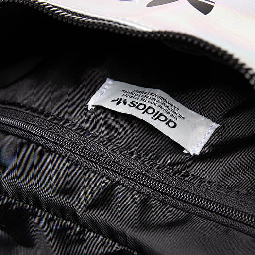 Adidas waist sales bag silver metallic