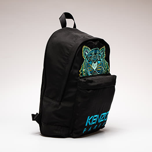 Backpacks KENZO Large Tiger Backpack Black/ Green (5SF300 F20 99D