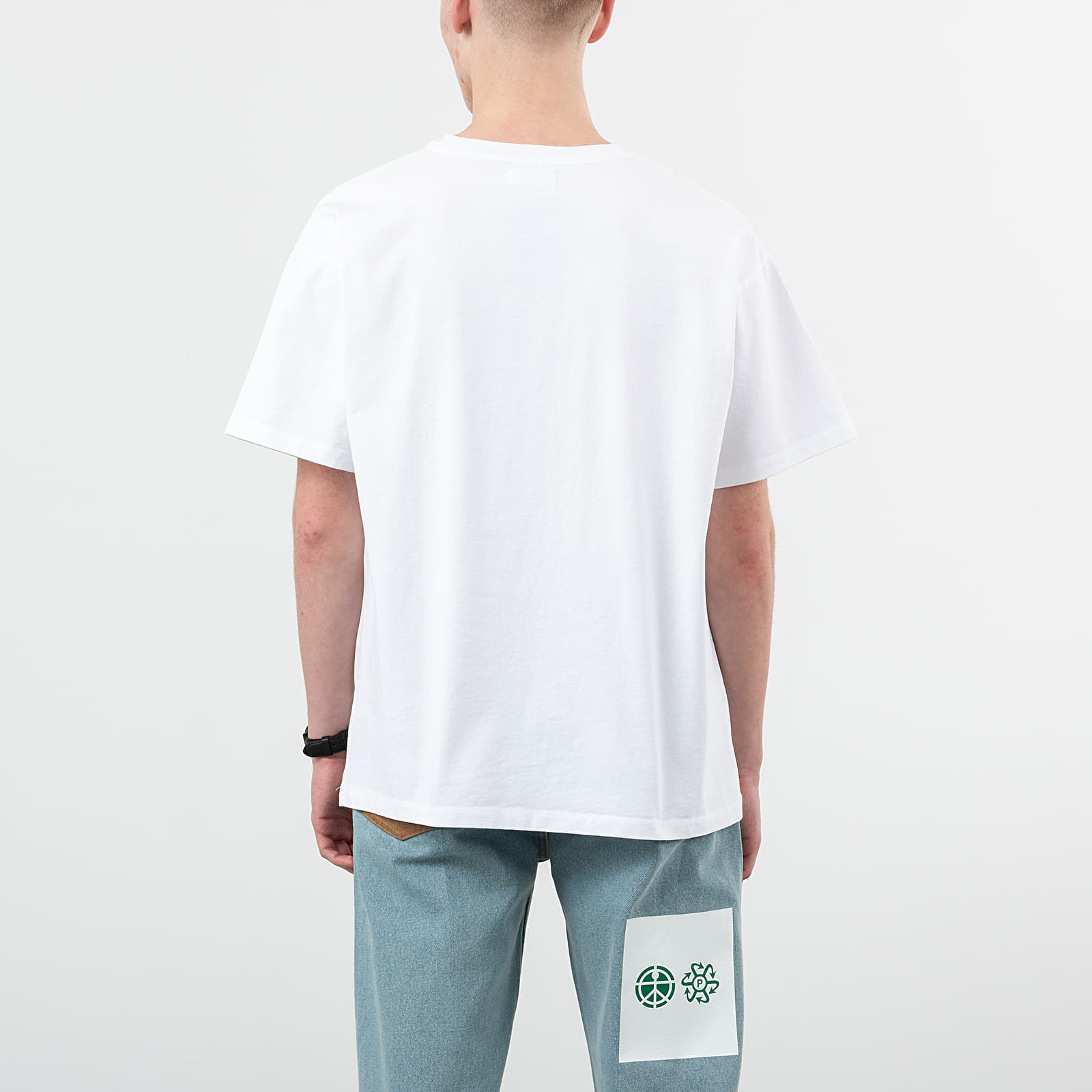 Tričká PACCBET Print Logo Tee White