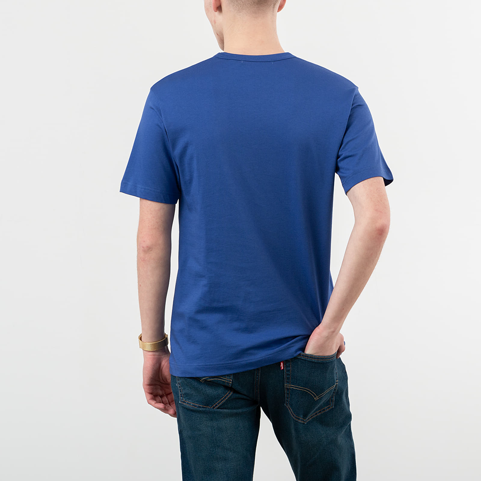 T-shirts Comme des Garçons SHIRT Logo Tee Blue
