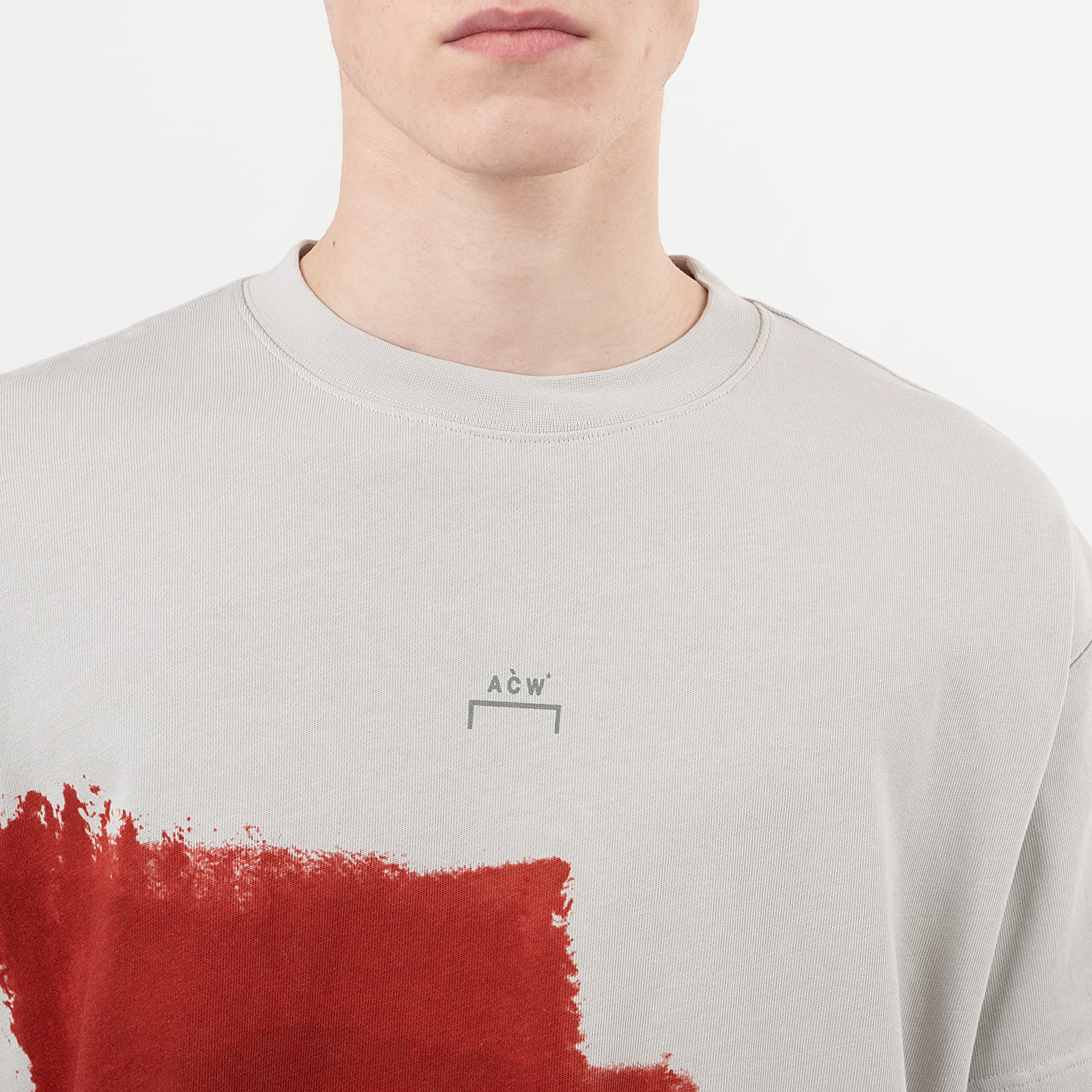 T-shirts A-COLD-WALL* Painted Tee Grey Violet