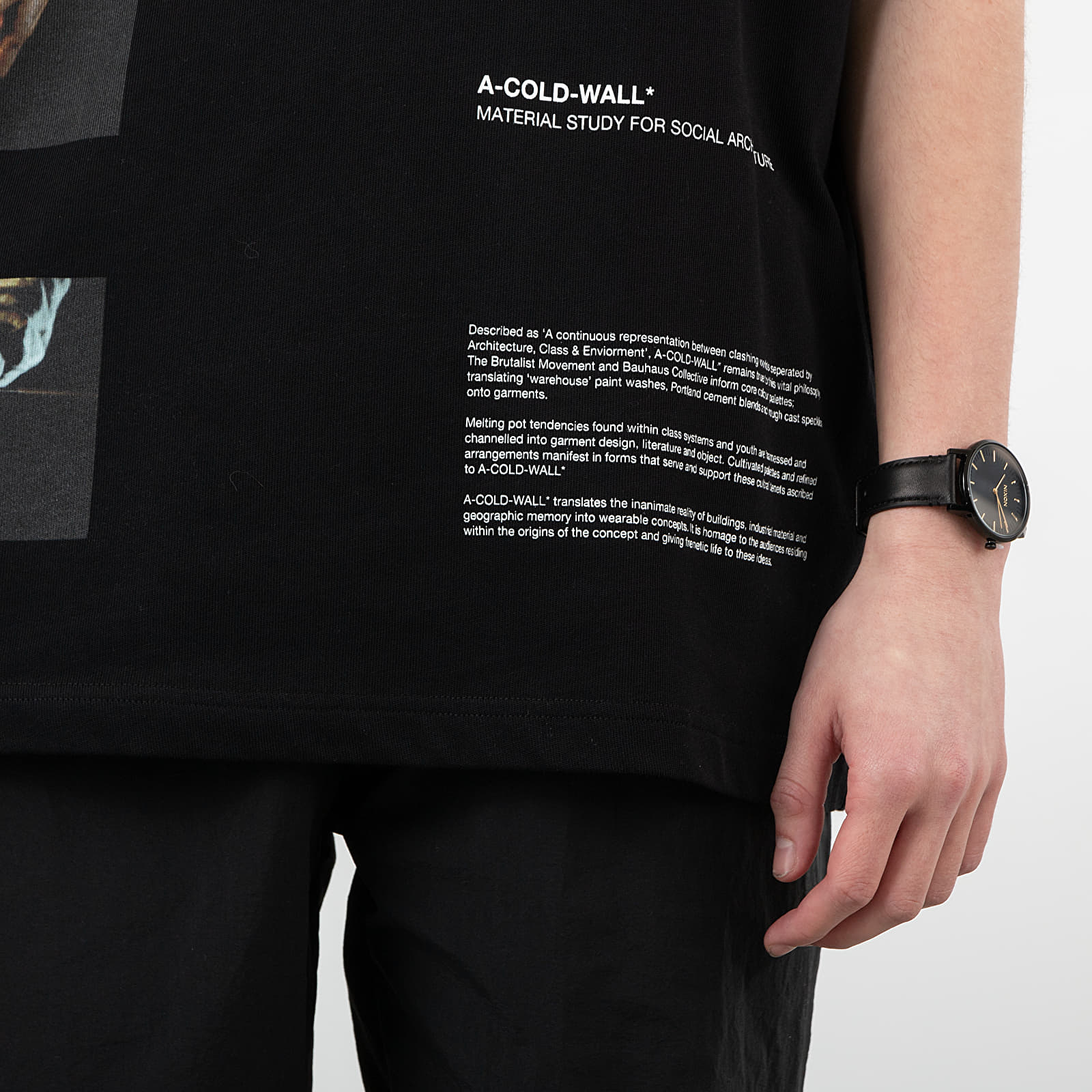 T-Shirts A-COLD-WALL* Glass Blower Tee Black