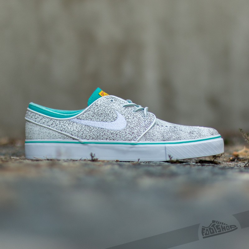 Herren Sneaker und Schuhe Nike Zoom Stefan Janoski Elite White/White-Black-Hyper Jade