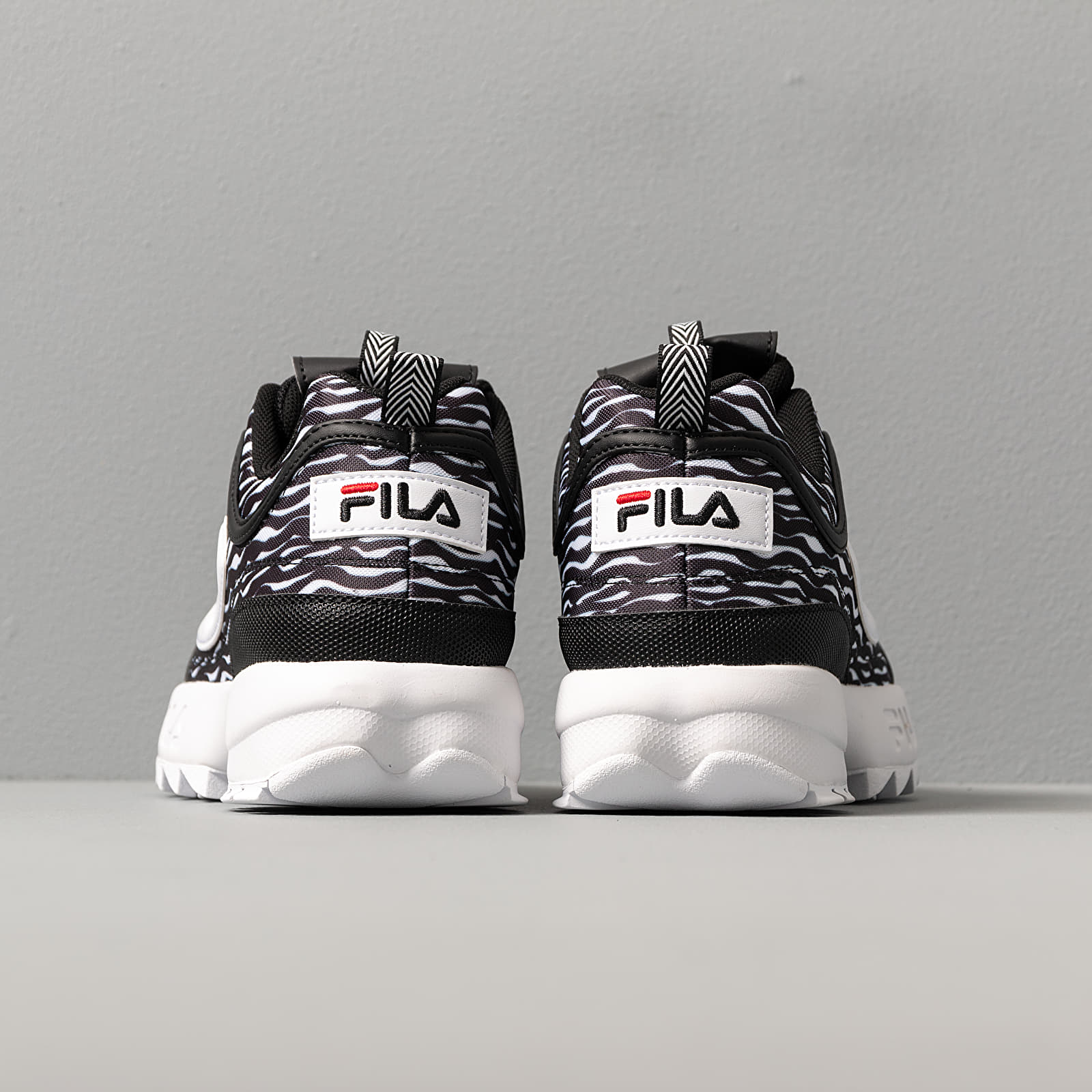 Women s shoes Fila Disruptor Animal WMN Zebra Black Footshop