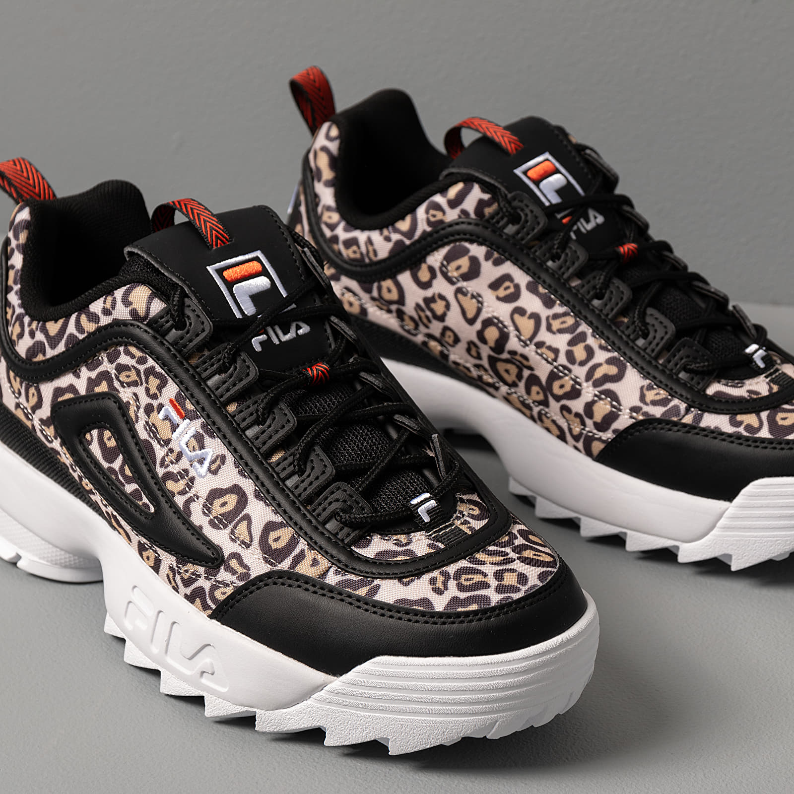 Fila leopard hotsell print
